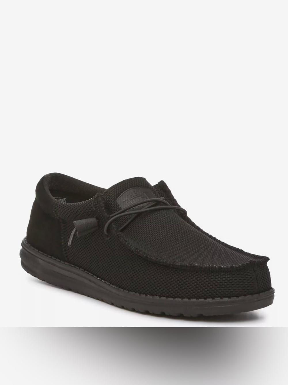 Hey Dude Wally Funk Mono Shade Black Slip On Casual Loafers Men’s Size 10 NIB